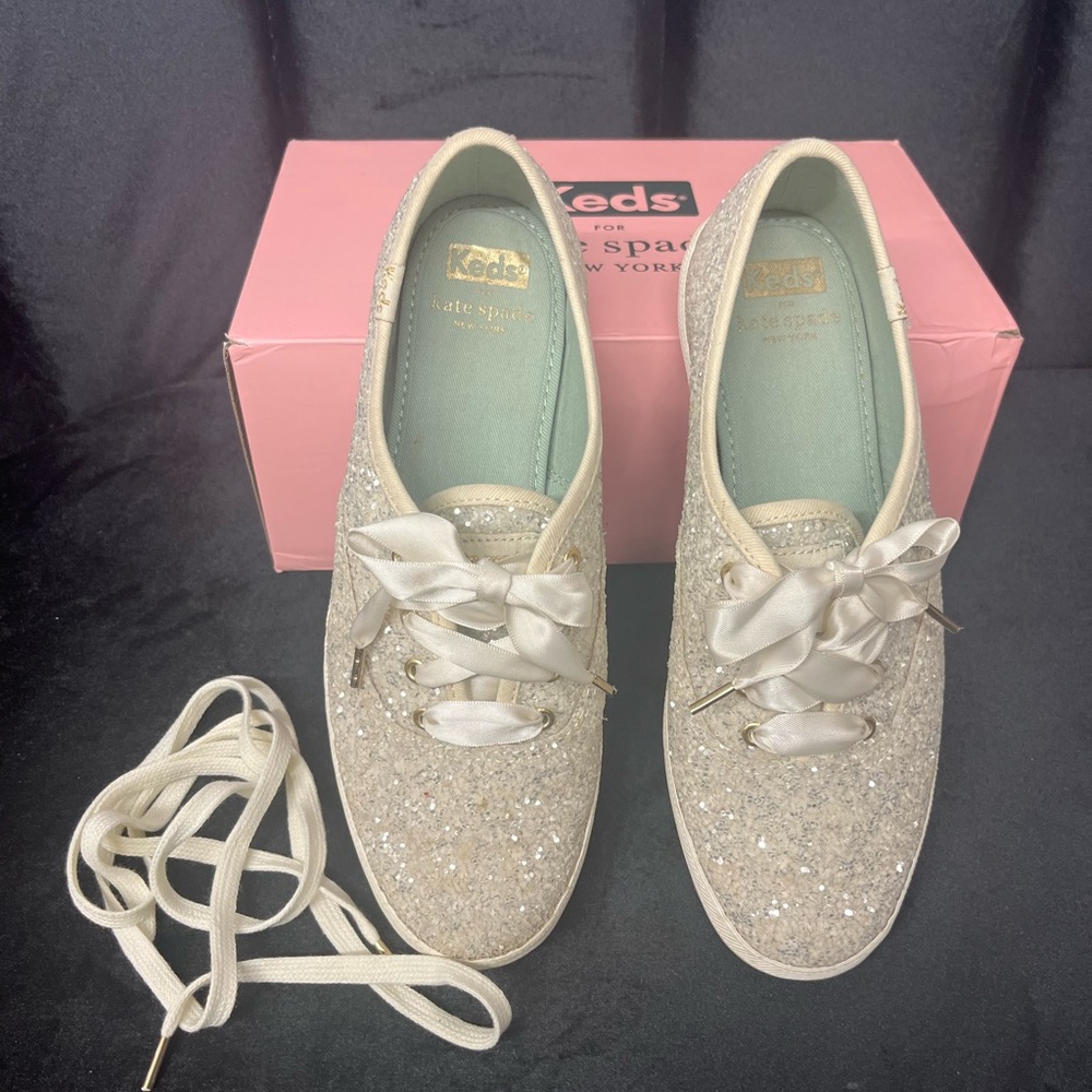 Kate Spade Keds, Glitter Sneakers
